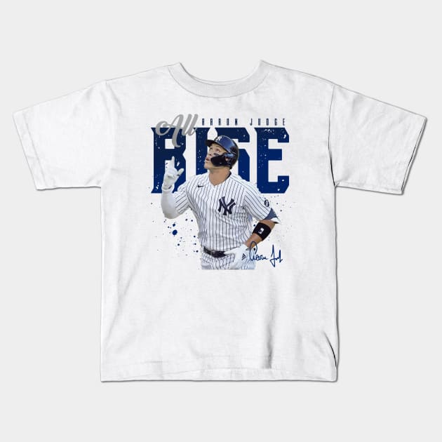 Aaron Judge Kids T-Shirt by Juantamad